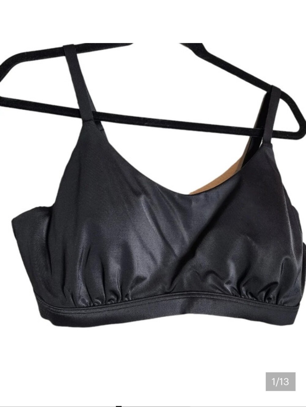 40D/40DD Athleta Summerland‎ Everyday Bikini Top Black